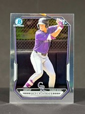 Ethan Holliday 2026 Bowman Chrome 1st Bowman Base Set #BCP-1 Rockies Prospect
