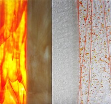 STAINED GLASS PACK: 4 7 X 12 SHEETS PAC R 21