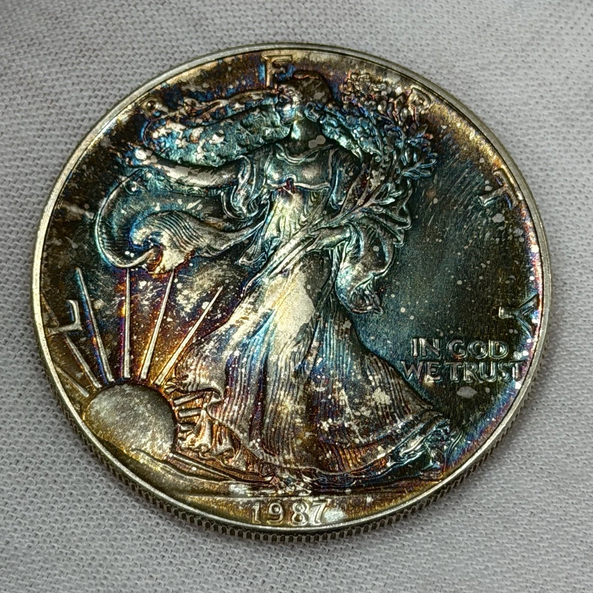 American Eagle Uncertified 1987 Silver Bullion Coins for sale | eBay