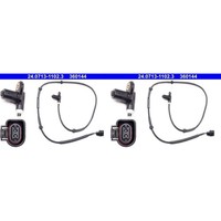 2X ATE ABS-SENSOR Raddrehzahl Hinten Passend FüR Ford Galaxy Seat Alhambra VW SH