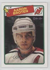 1988-89 O-Pee-Chee Aaron Broten #138 09ug