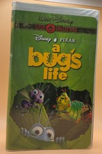 A Bug's Life VHS Disney Pixar Clamshell Gold Collection  Buy 2 Get 1 Free 