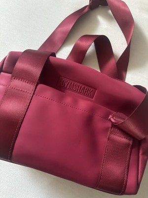 Gymshark Unisex Reisetasche/Sporttasche bordeaurot Weichgepäck ohne Rollen