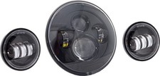 Letric Lighting Co. LLC-ILHK-7B 7in. LED Headlight with Passing Lamps for fits I