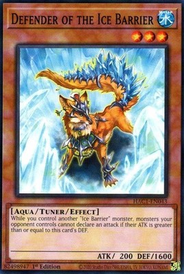 Yu-Gi-Oh! Defender of the Ice Barrier HAC1-EN043 Common 1st Ed EN