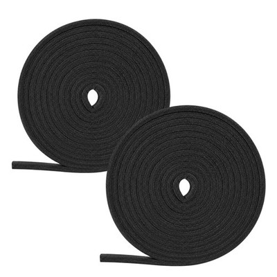 72'' Black Flat Lacing Strips for Baseball/Softball Glove Repair & Relacing Kit