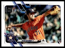 2021 Topps Update #US109 Peter Solomon  RC   Houston Astros