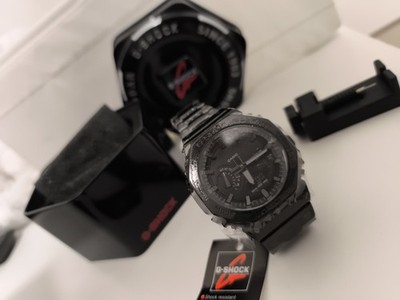 Casio G Shock Casio Armbanduhr Metall Schwarz *NEU*