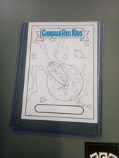  TOPPS GARBAGE PAIL KIDS  SKETCH CARD 1/1 
