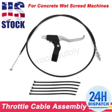 US Throttle Cable Handle Lever Assembly for Concrete Wet Screed Vibrator Machine