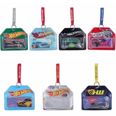 Hot Wheels 1/64 Diecast Display Case Bag Pendant Leather Keychain Pouch NO CAR