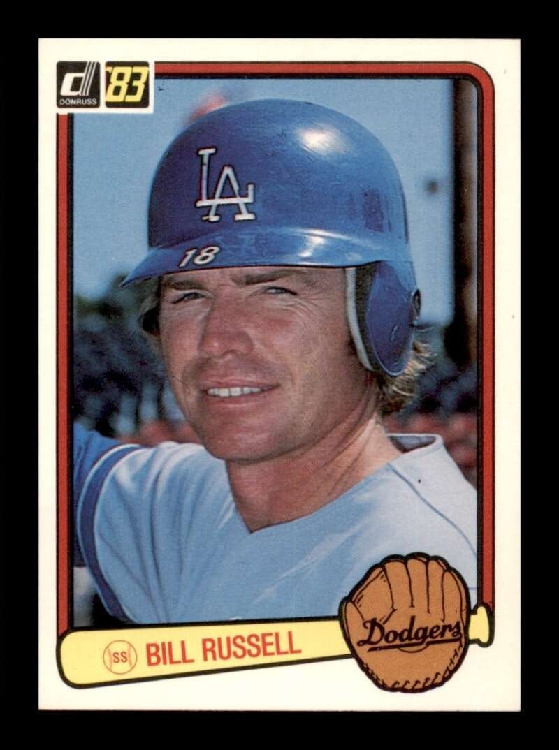 Bill Russell #210 Baseball Cards 1983 Donruss trading card — raw and PSA graded price guide