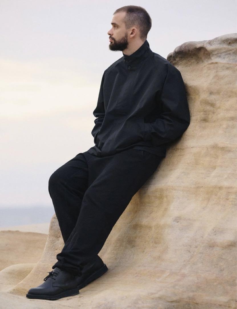 Nanamica 2024 SS Gore-Tex Crew Jacket Black Waterproof