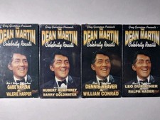 Dean Martin Celebrity Roast VHS Tape Lot Of 4 New Sealed!