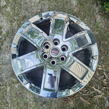20 Oem Gmc Acadia Slt Wheel Rim - 20x8 Damage On Chrome Clad