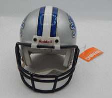 Lou Creekmur Signed Mini Helmet Autographed Riddell Detroit Lions HOF 1996