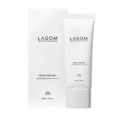 LAGOM Cellus Sun Gel Plus - 40ml (LSF50+ PA++++) K-Beauty