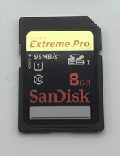 SanDisk Extreme Pro 8GB SDHC UHS-I Card - 95 MB/s - Class 10 SDSDXPA-008G-X46