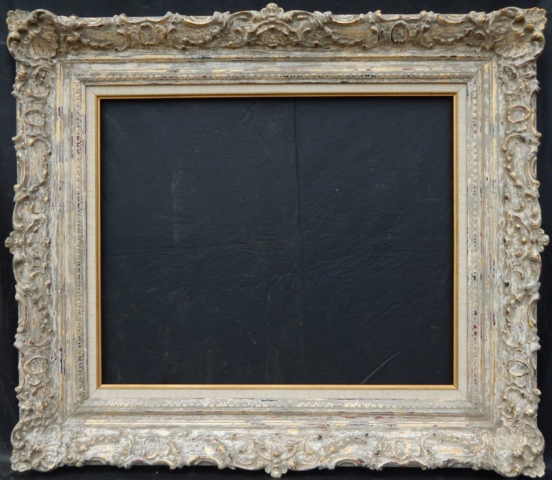 PERIOD Mid-Century French Montparnasse Style Carved & Gilded Wood Frame NO RES.
