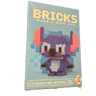Bricks - Stitch - Interlocking Block Set - W2601-40 - 161pcs - 14+