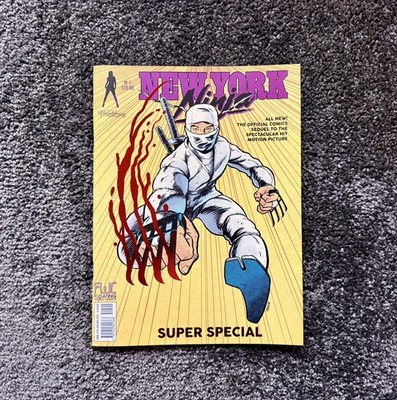 New York Ninja - Super Special Vinegar Syndrome Comic Blood Red Foil - New