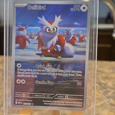 Pokémon Delibird 152/132 Illustration Rare Me01 Mega Evolution Holo Basic 90HP