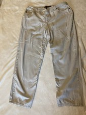 GLORIA VANDERBILT Women's Amanda High Rise Tapered Jean Classic Fit 18W Khaki