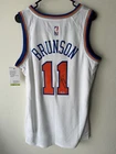 Jalen Brunson Signed Jersey New York Knicks Basketball Autographed Auto PSA COA