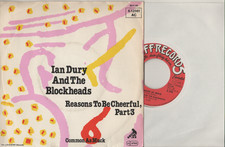 IAN DURY AND THE BLOCKHEADS - Reasons To Be Cheerful + Common As Muck + D` 79
