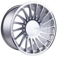 18x8.5 3sdm 0.04 5x112 42 Silver Wheels Rims Set4 73.1