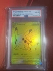 2021 Celebrations Ultra-Premium Collection Pikachu V Full Art #SWSH145 PSA 8