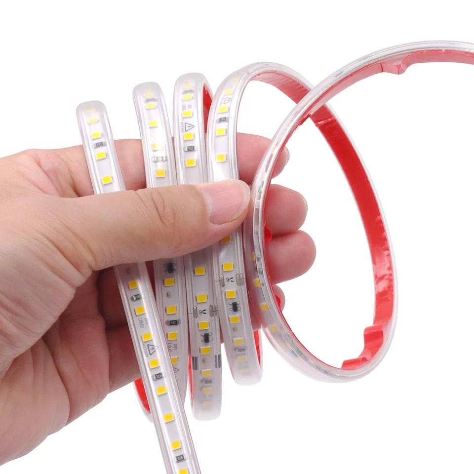 Lichtband LED Streifen Stripe 220V 230V Wasserdicht Lichtschlauch Selbstklebend - Bild 4 von 4