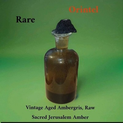 Vintage Pure Aged Jerusalem ambergris 100% Romantic Pheromone Sweety  /1G