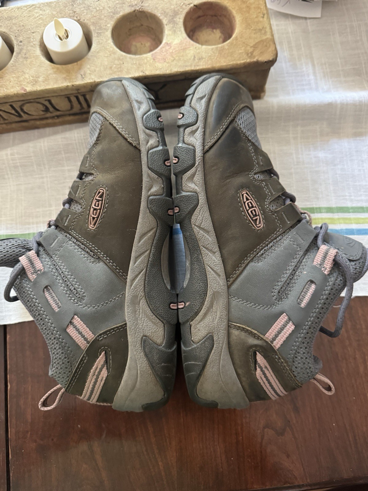 Keen Steens Vent Scarpa Stivali da trekking impermeabili stringati taglia 9