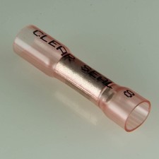 8 Ga. Heavy Duty Heat-Shrink Butt Splice Terminals - pack of 5 