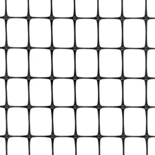 Tenax Lightweight Tangle Free Mesh Multi-Purpose Fence Net, 3x50ft, Black