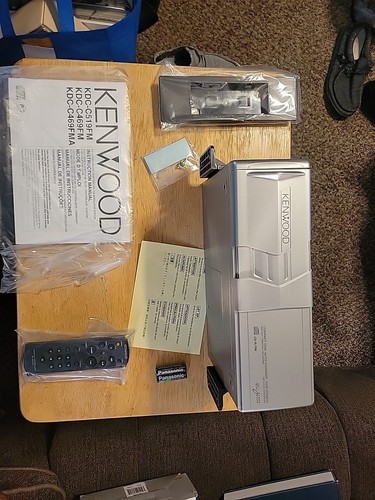 Kenwood 10 CD Auto Changer Controller FM Modulator System Remote KDC-C519FM