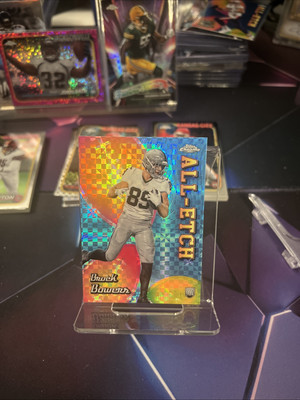 2024 Topps Chrome Brock Bowers All Etch X-Fractor RC #CAE-BB...!