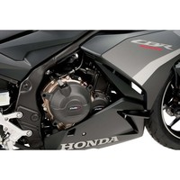 Puig MOTOR-KURBELGEHAUSE-SCHUTZSPUR FUR Honda CBR500 R 22-25 Championship Schwar