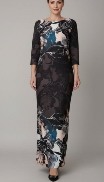 Women VM Villomi Dress Black Viscose L
