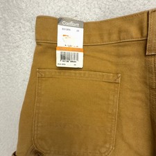Carhartt B25 BRN Mens 28 Canvas Work Carpenter Shorts Brown 8.5 Inseam NWT