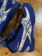 2007 Asics Cael Sanderson V3.0 Rare Wrestling Shoes Size 9