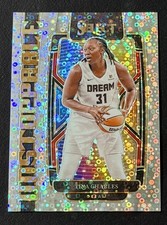 2024 Panini Select WNBA Unstoppable Tina Charles #11 White Disco Prizm /75 Dream