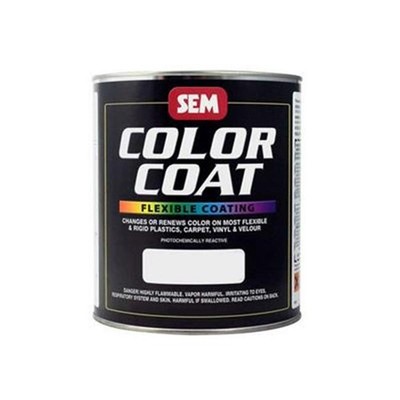 SEM Products 15014 Color Coat- Landau Black- 1-Quart
