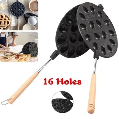 Walnuss Keksform Antihaft Walnuss Keksmaschine 16 Löcher Oreshki Formen Maker Neu