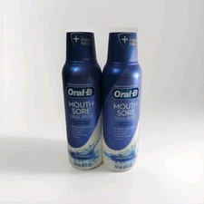 2 Bottles of Oral-B Mouth Sore Rinse Mouthwash Special Care 8 fl oz EXP 03/2026