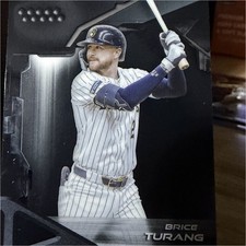 Topps Chrome Black 2026 Brice Turang Milwaukee Brewers Base Set #168