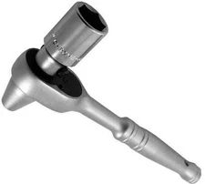 Cal-Hawk Scaffold Ratchet Wrench with 7/8" Socket 1/2" Drive & Hammer Tip Ind...