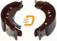 Denckermann B120146 Bremsbackensatz 4 Bremsbacken Trommelbremse