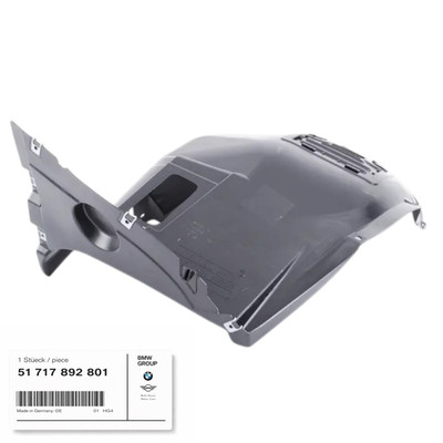 ORIGINAL BMW SPRITZSCHUTZBLECH LINKS UNTEN FÜR E90 E91 2004-2012 - 51717892801